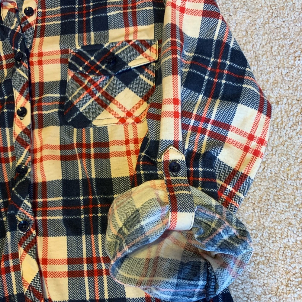 Plaid button down - Picture 3 of 4